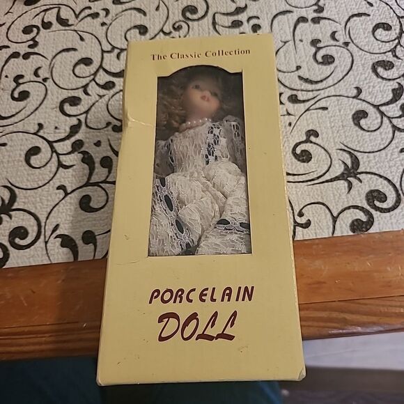 Classic Collection Porcelain Doll - Picture 4 of 4